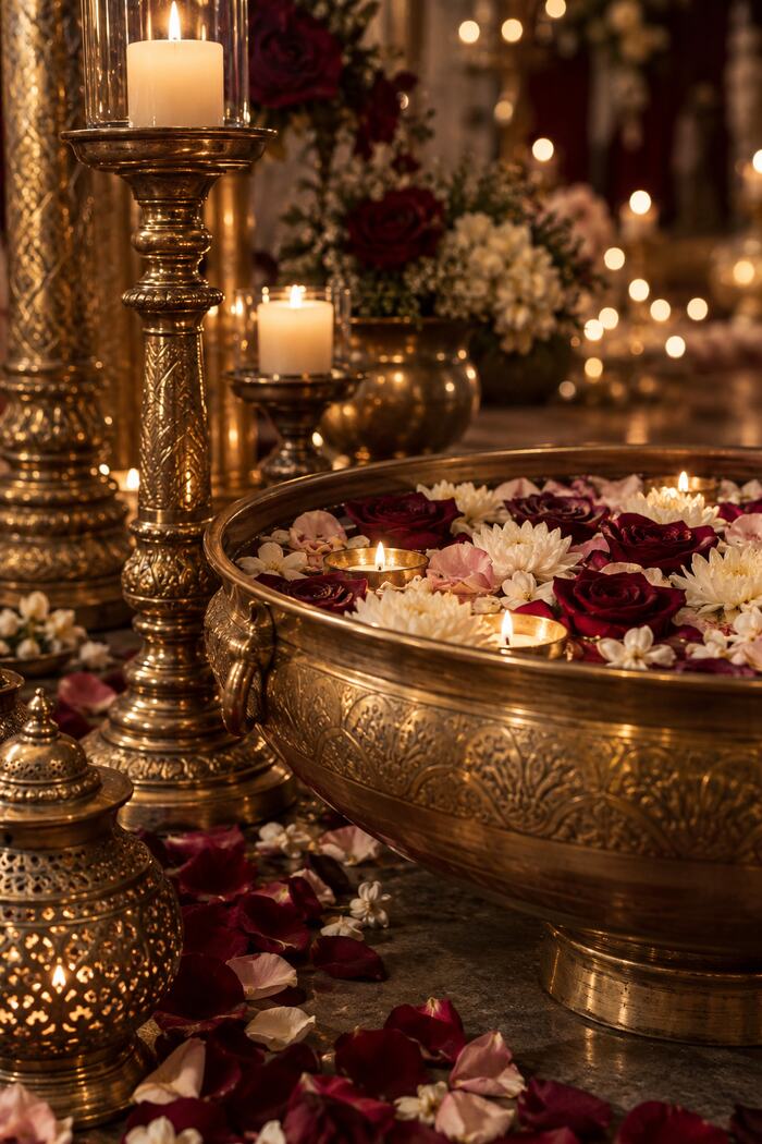 Wedding floral details